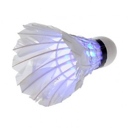 4 Pcs Colorful LED Badminton Shuttlecock Bright In...