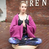 Yoga Towels / Others Non Toxic 100% POLYESTER Purp...