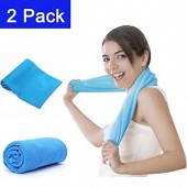 2 Pack Cooling Relief Sports Towel  