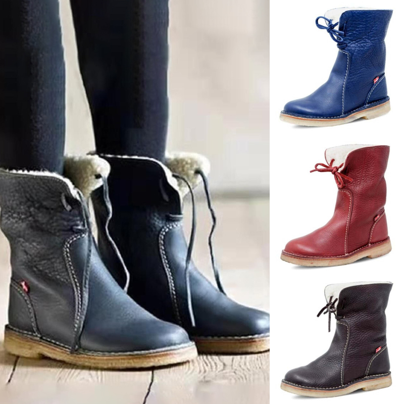 TRENDING WINTER LEATHER WATER PROOF BOOTS