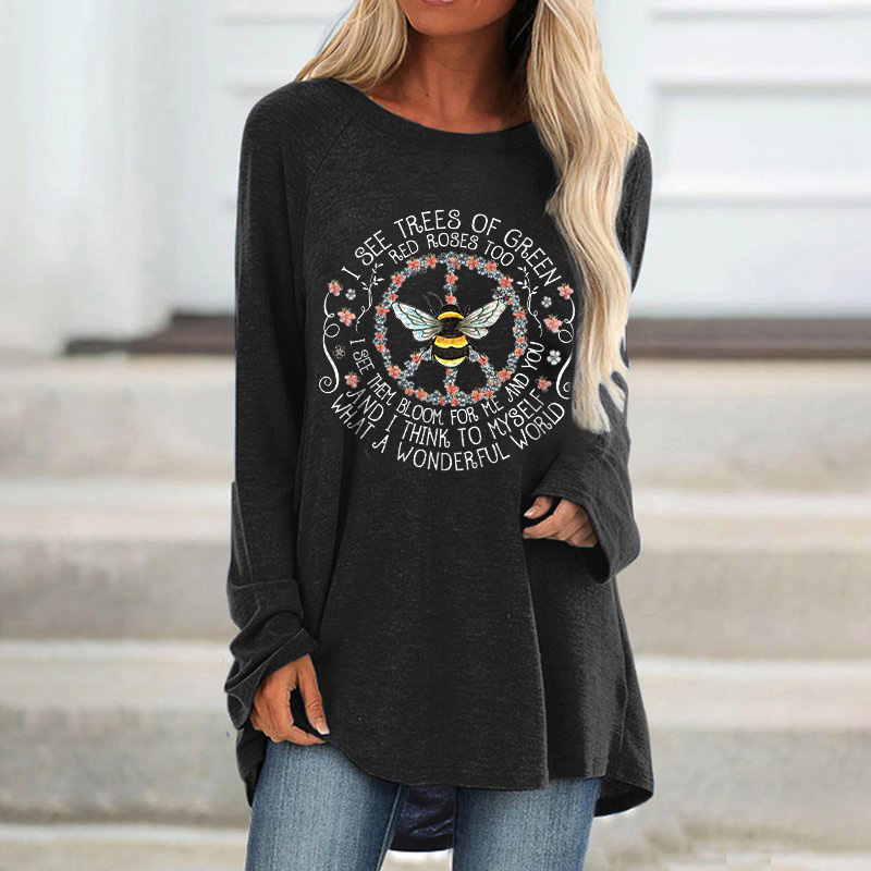 I See Trees Of Green Red Rose Too Printed Women's ...